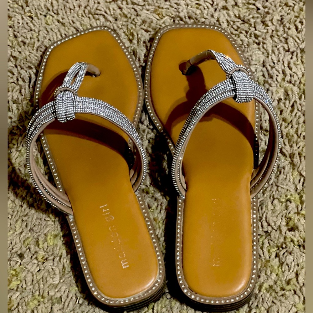 Rhinestone sandals